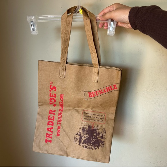 Trader Joe'S Handbags - Trader Joe’s Reuseable Washable Tote